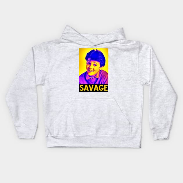 Fred SAVAGE Kids Hoodie by CreativePhil